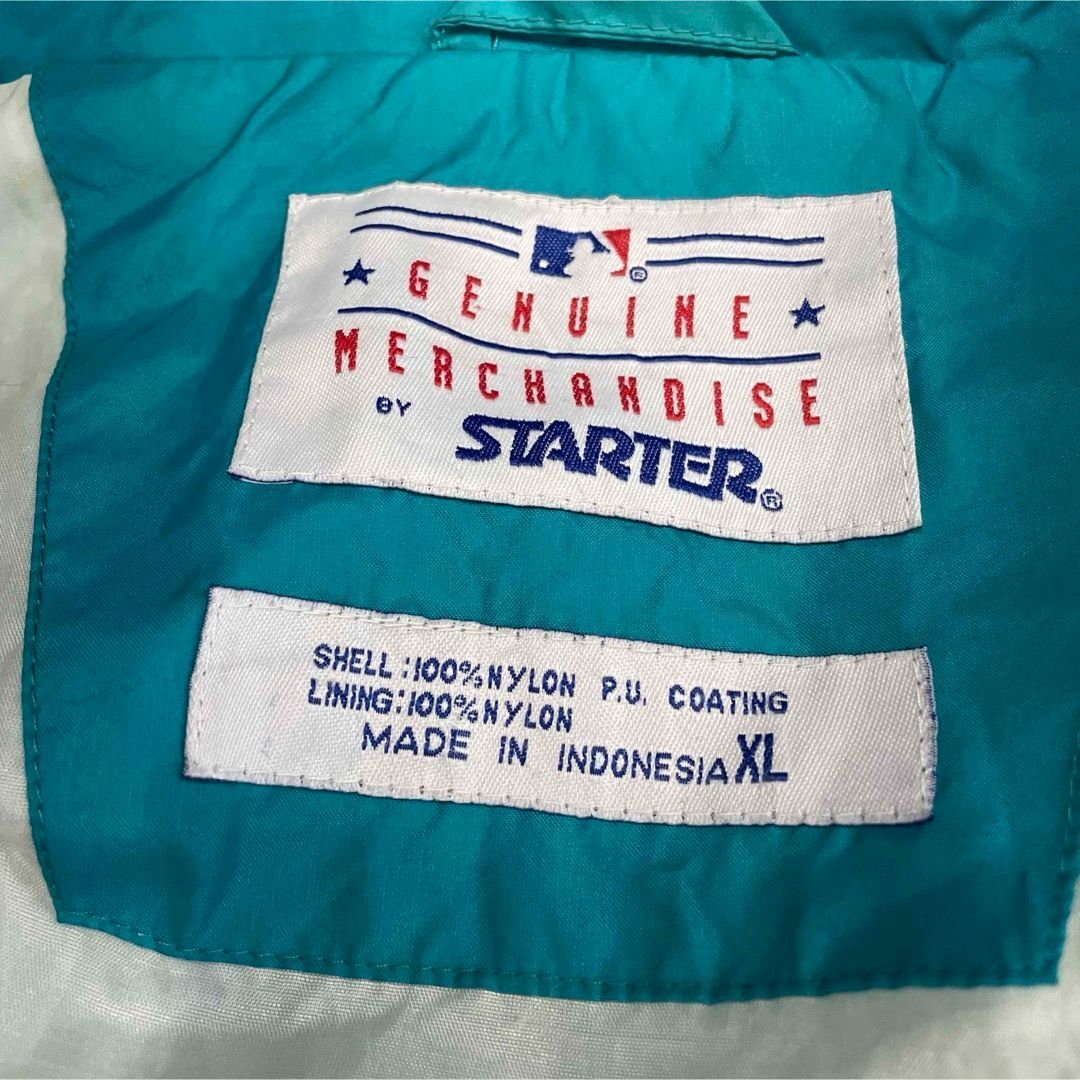 90s 90s スターター MLB フロリダマーリンズ アメリカ製 ナイロンプル 