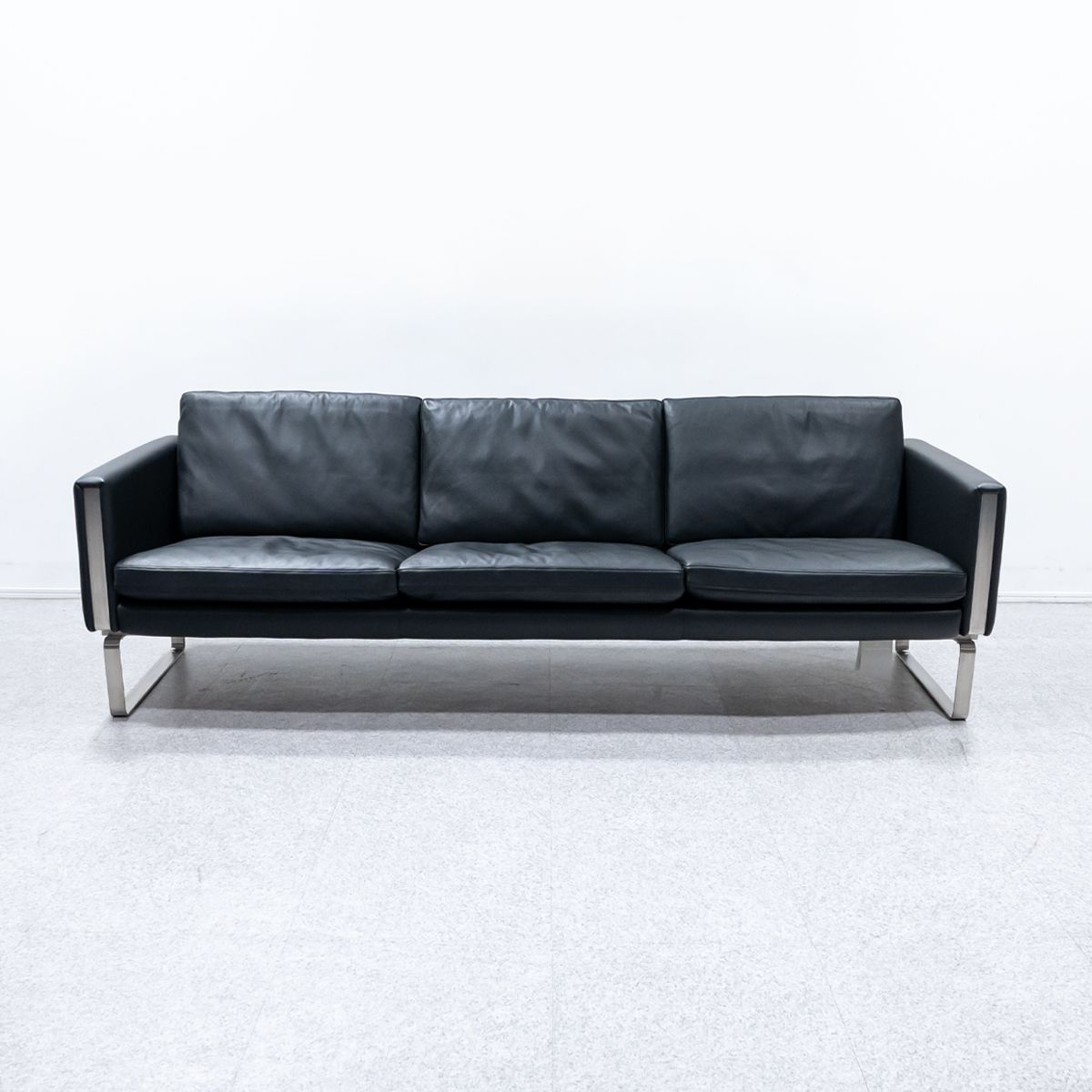 リプロダクト　ハンス・ウェグナー　CH103　本革　トリプルソファ　三人掛け リプロダクト ハンス・ウェグナー CH103 本革 トリプルソファ 三人掛け