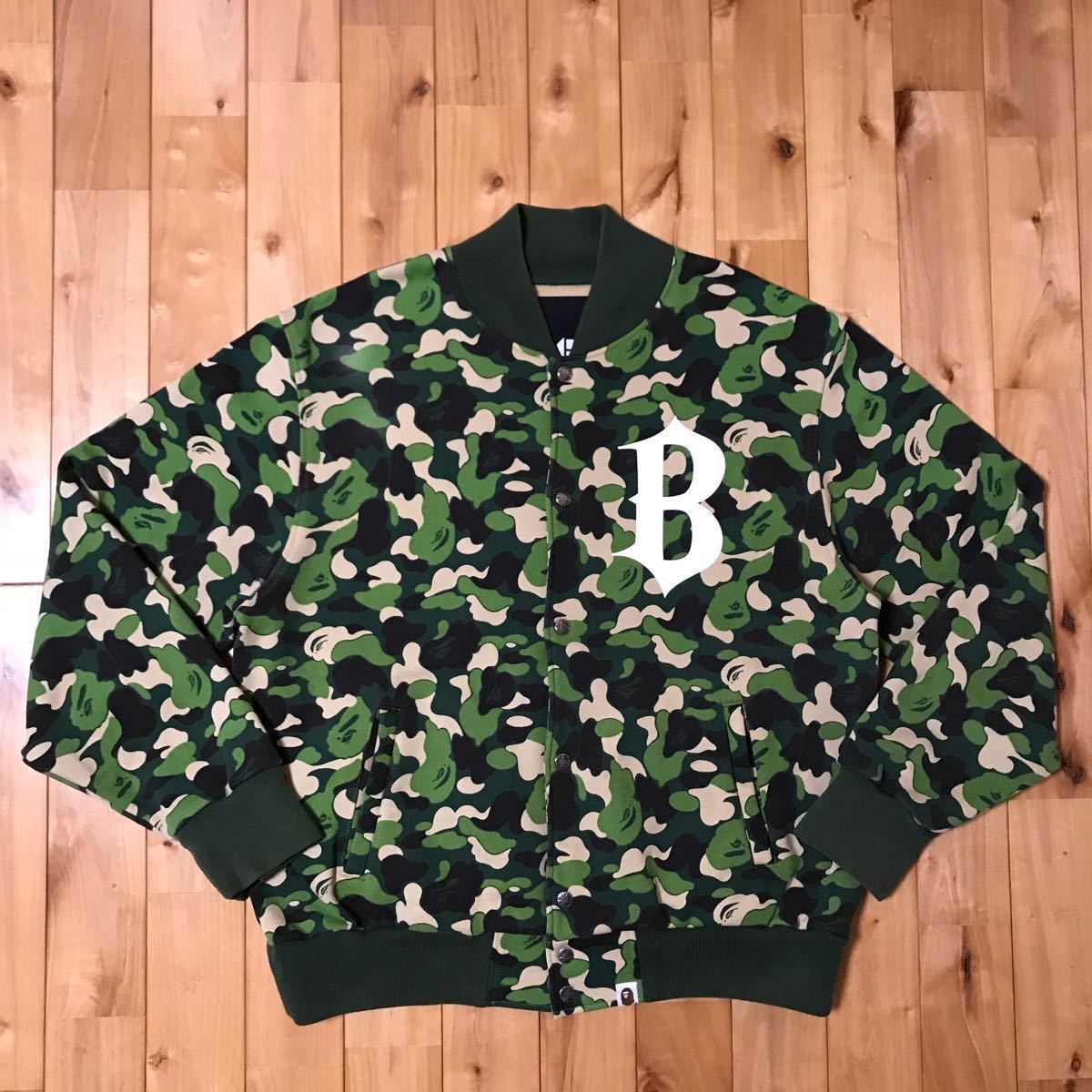 BAPE スウェット スタジャン ABC camo ベイプ ape エイプ 迷彩 - メルカリ