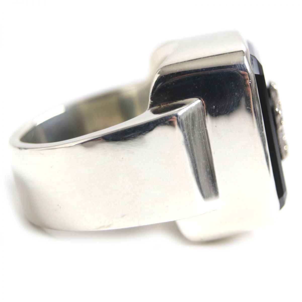 14号✨ ジャスティンデイビス エミネムリング ダイヤモンド オニキス  