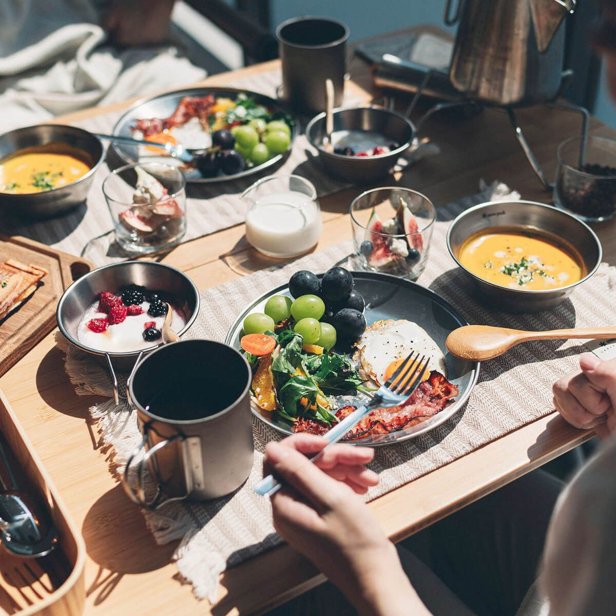 新品】snow peak スノーピーク テーブルウェアーセット L - メルカリ