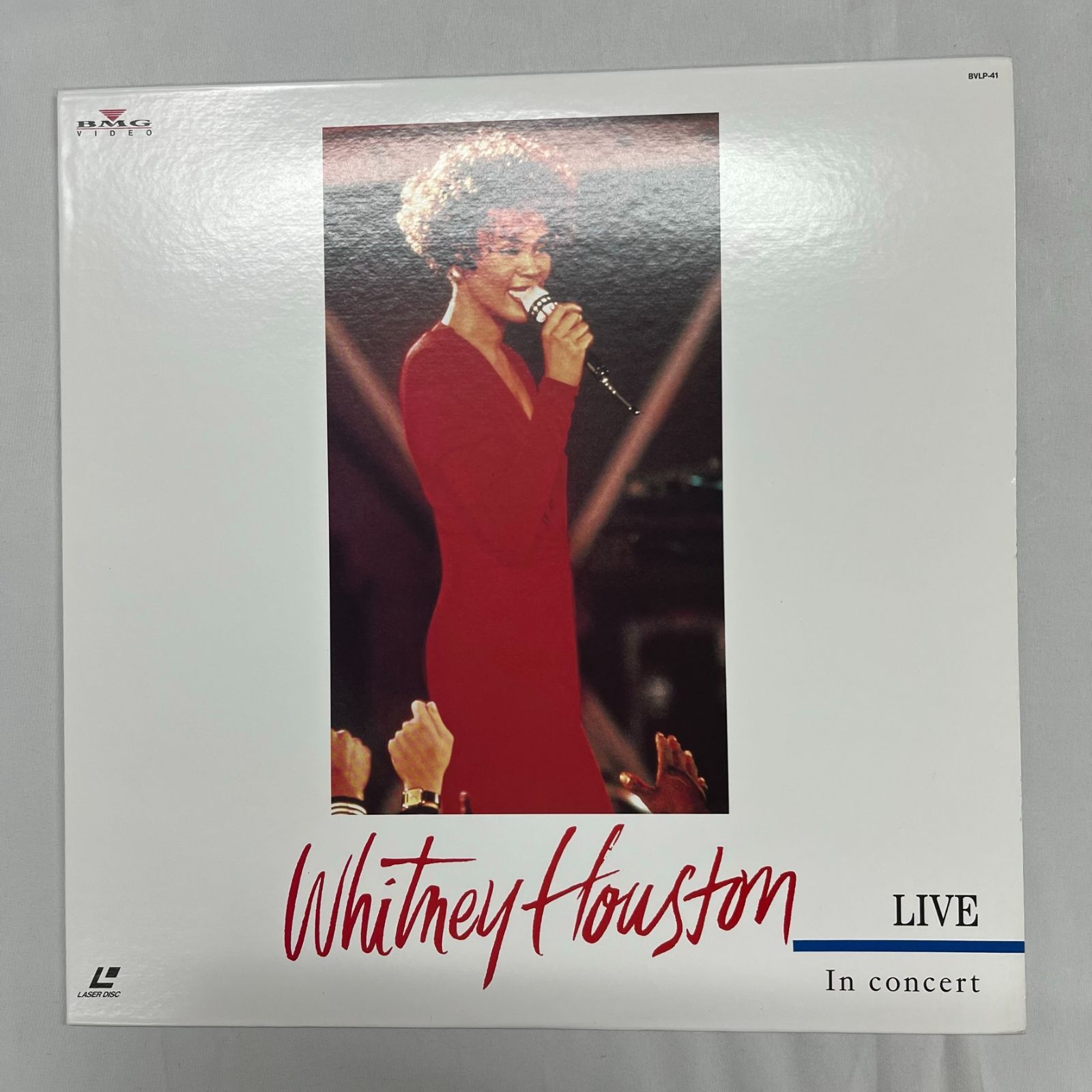 ホイットニー・ヒューストン・ライブ レーザーディスク Whitney