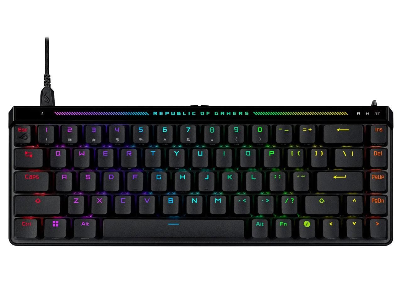 4営業日で発送 ASUS ROGFALCHIONACEHFX ゲーミングキーボード ROG FALCHION ACE HFX 有線 USB Type-C