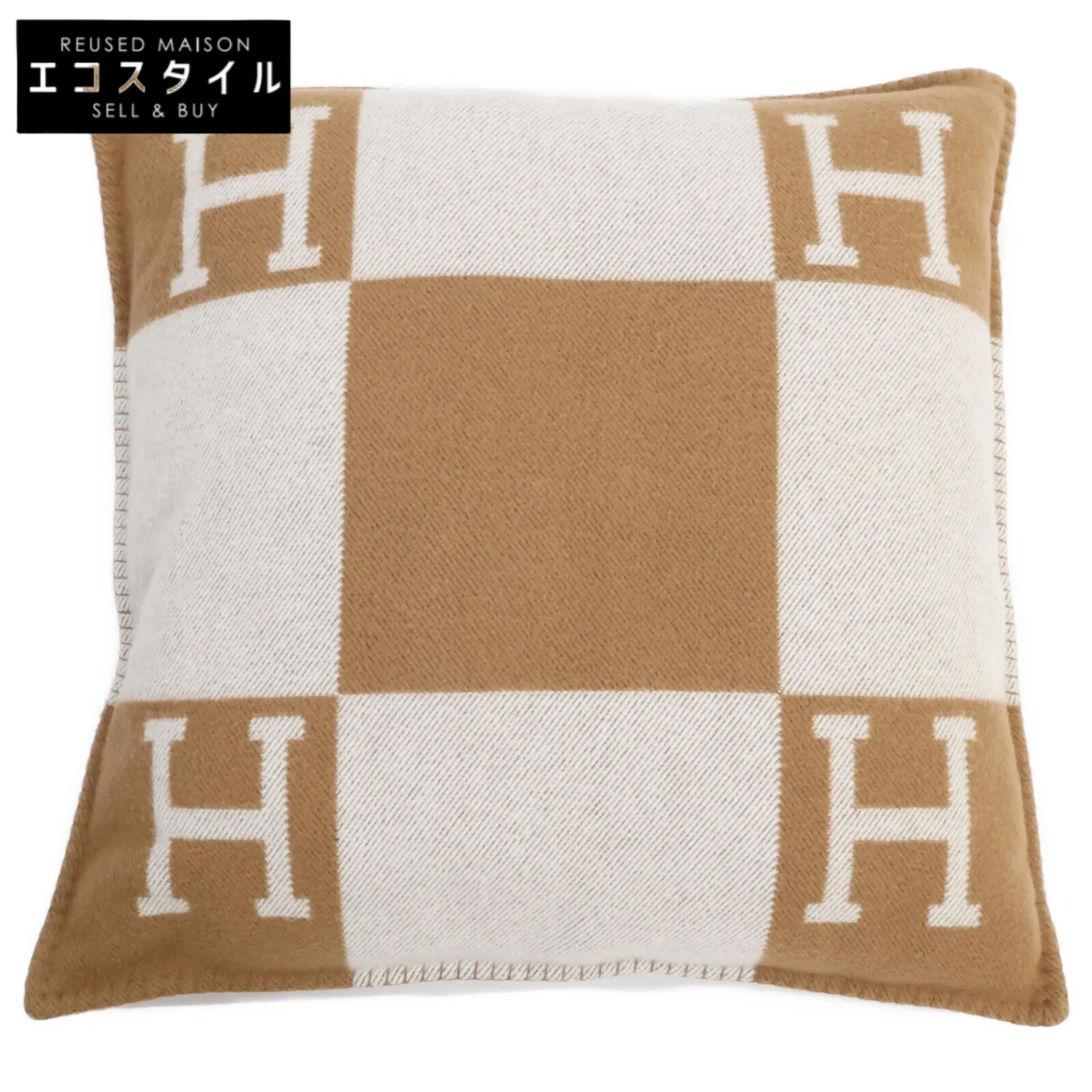 エルメス クッション タッタソール 2024 新作 新品 未使用 HERMES 新作エルメス日本未入荷☆クッション アヴァロン直営ラッピング