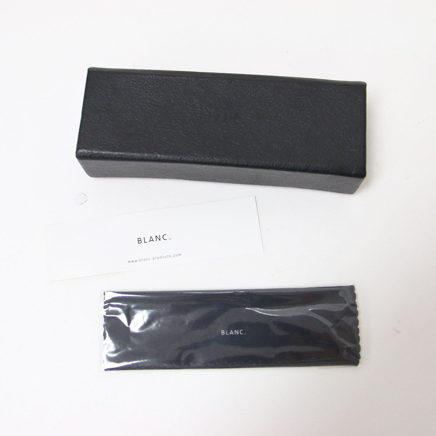 美品】BLANC.. ブラン ボストン型 メタル コンビ サングラス / セル 