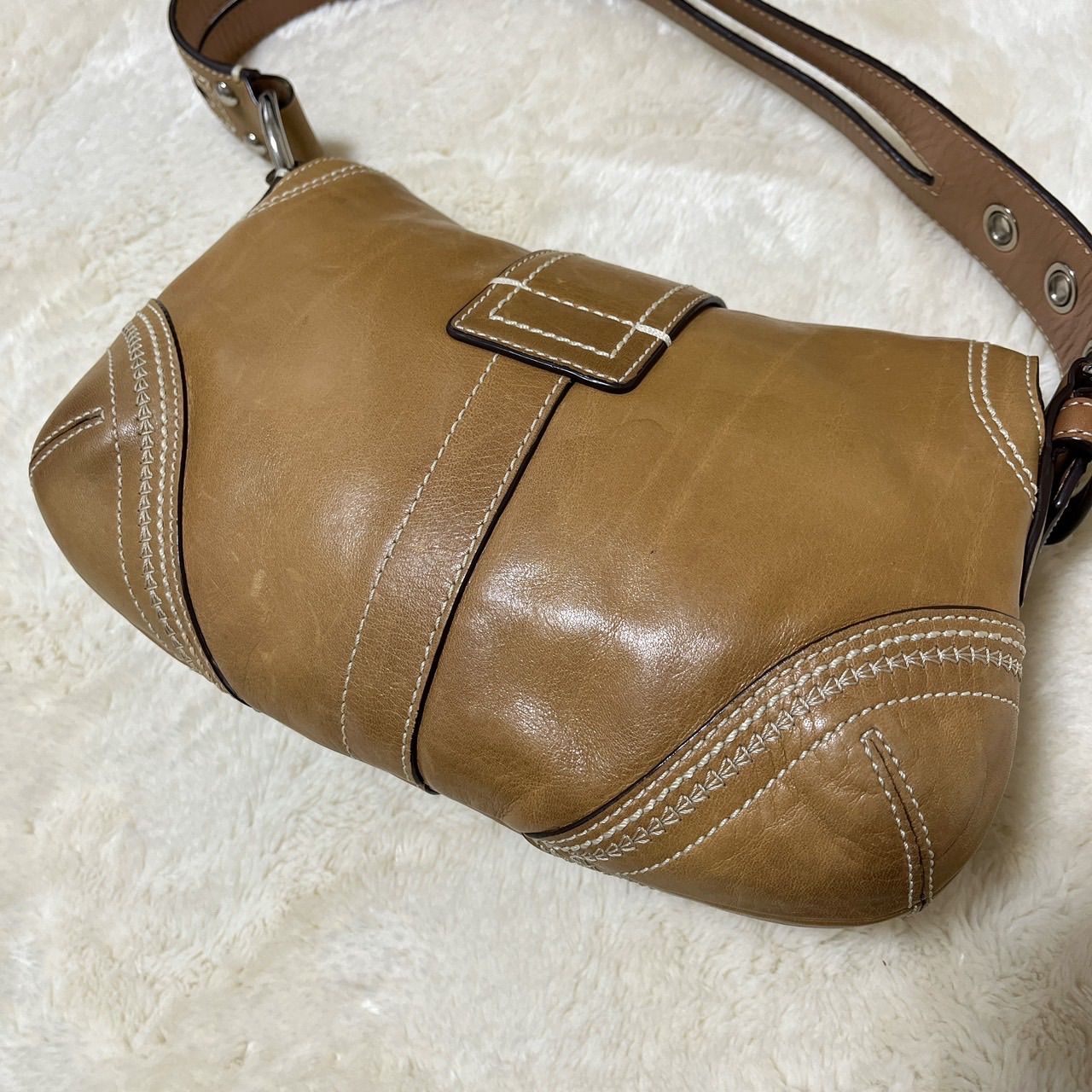コーチ COACH レザー ショルダーバッグ ワンショルダー K0682