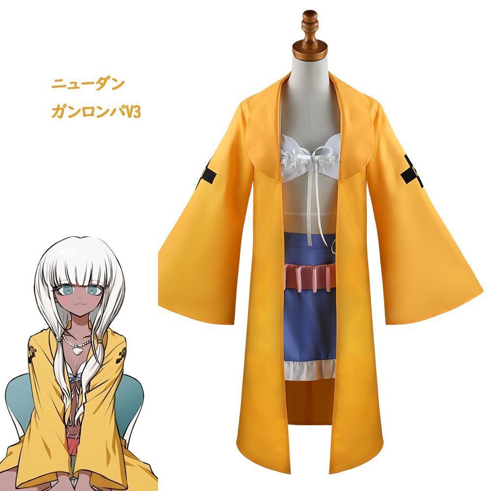 ニューダンガンロンパV3 みんなのコロシアイ新学期 夜長 アンジーコスプレ衣装 変装 仮装 人気 快クリスマス イベント パーティー 文化祭 学園祭コスプレ衣装 ハロウィン クリスマス 変装 仮装 舞台服 演出服 大人 子供