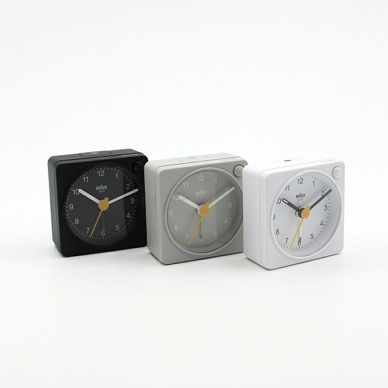新品】【1点販売】BRAUN[ブラウン] Analog Alarm Clock BC02X