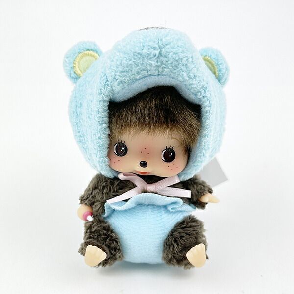 モンチッチ あにまるベビチッチ くま 顔でかキーチェーン(SS) マスコット