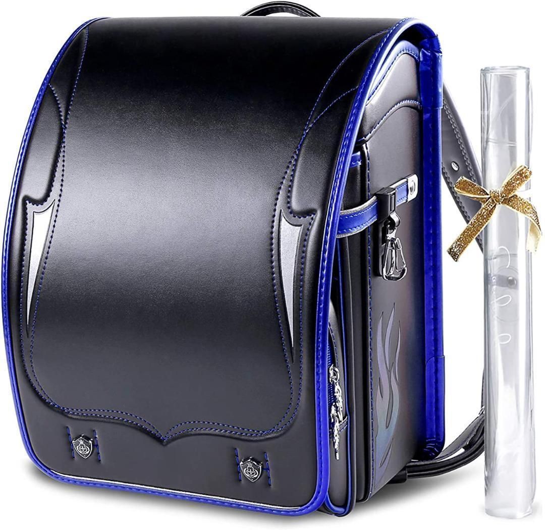 ♥ ランドセル ブラック ネイビー 黒 紺 男の子 軽い ラン活 ワンタッチロック 軽量 入学 プレゼント 1年生 男子 青 入学式