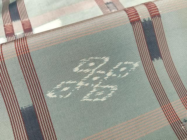 平和屋着物○本場琉球絣 紬 正絹 逸品 AABA3816ph - メルカリ