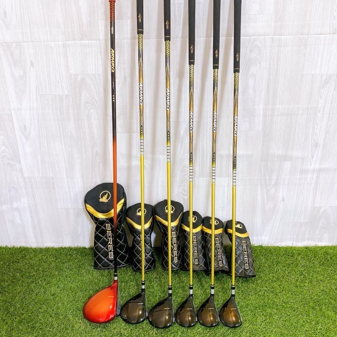 HONMA BERES 2019 ホンマ ベレス ウッドセット 6本 3S 星3 HONMA BERES 2019 ホンマ ベレス ウッドセット 6本 3S 星3