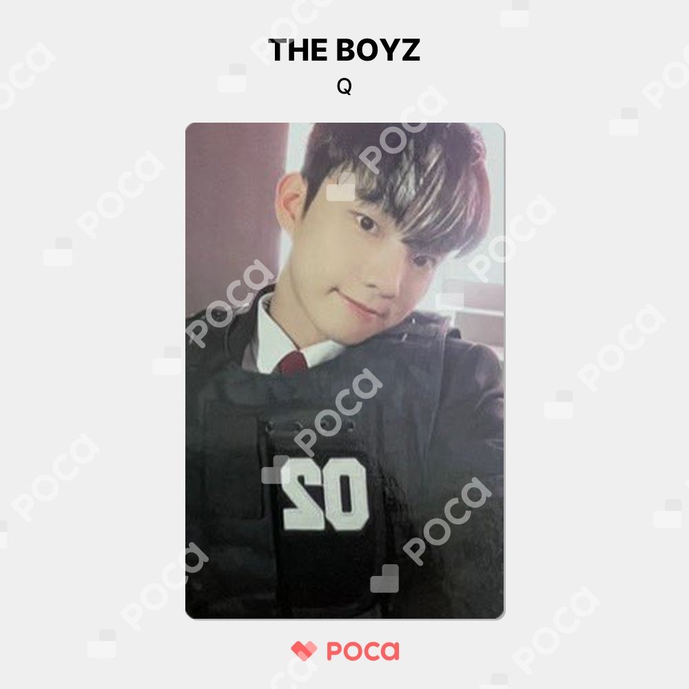 キュー　バインダートレカ　THE BOYZ THE BOYZ キュー トレカ MAVERICK Music Korea 公式 トレカ