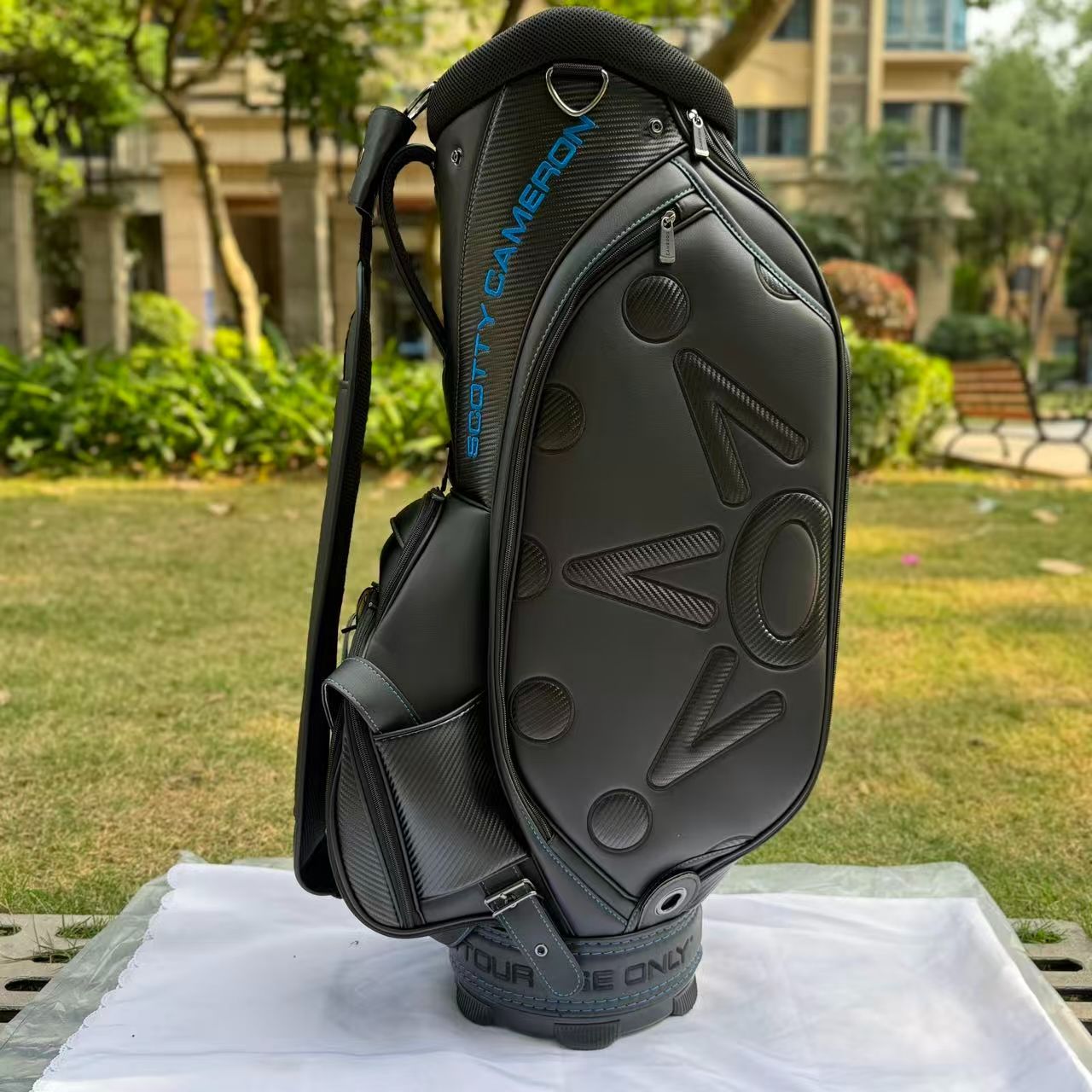 Malbon Golf マルボン バッグ ゴルフバッグ 男女兼用 2way 緑