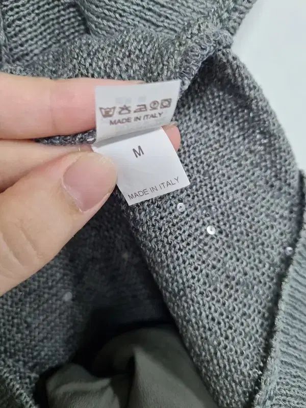 ブルネロクチネリ ★ウールニットワンピース M グレー★美品 レディース M /ブルネロ・クチネリ シルク ニット ワンピース