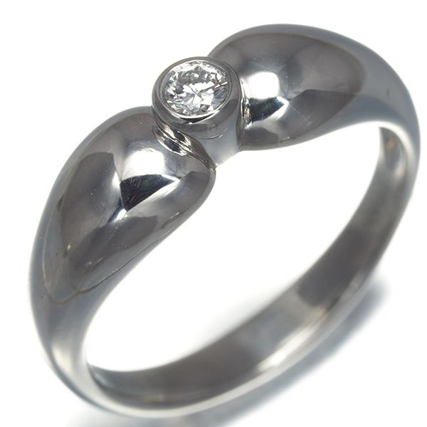 ダイヤモンドリング　6.5号 Tiffany & Co. - ティファニー ダイヤ 0.3ct E VS EX H&C リング