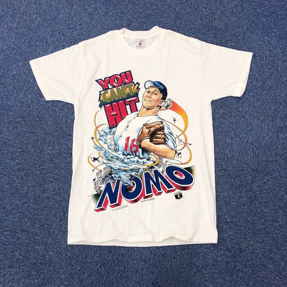 Amazon.co.jp: 1995 野茂英雄オールスター出場記念Tシャツ 未