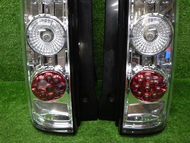 【テールランプ】MH21S ワゴンR JUNYAN HU411-TL 左右セット テールライト LED JUNYAN ワゴンR MH21S MH22S スモークテールレンズ