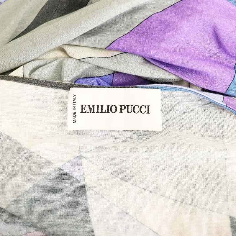 エミリオプッチ EMILIO PUCCI プッチ柄 長袖 ワンピース ロング