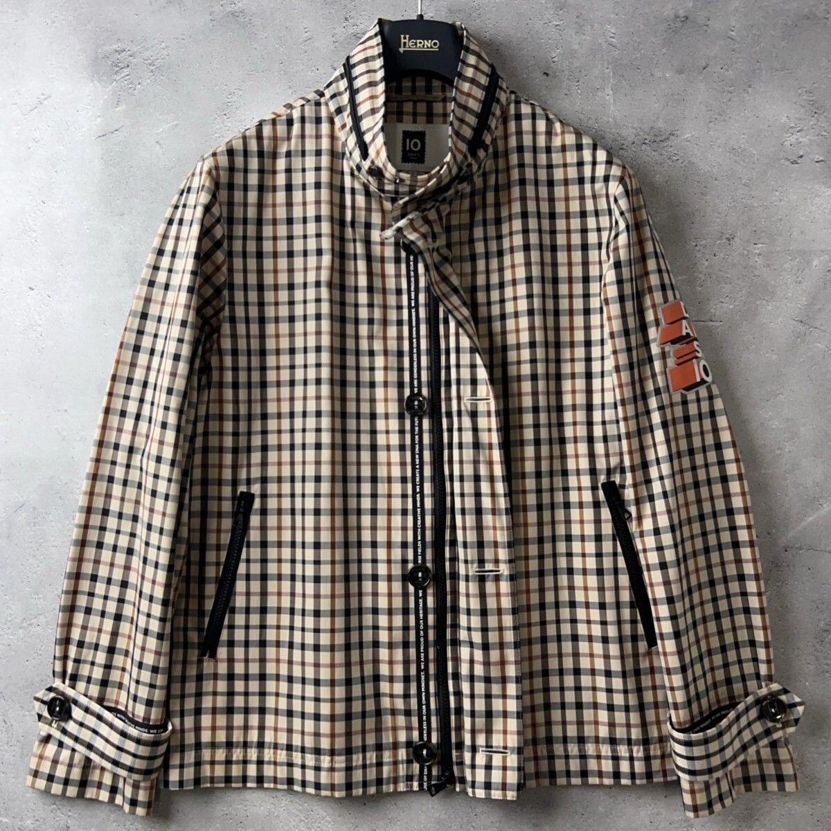 入手困難 近年モデル!! DAKS 10 ダックス テン / ハウスチェック  