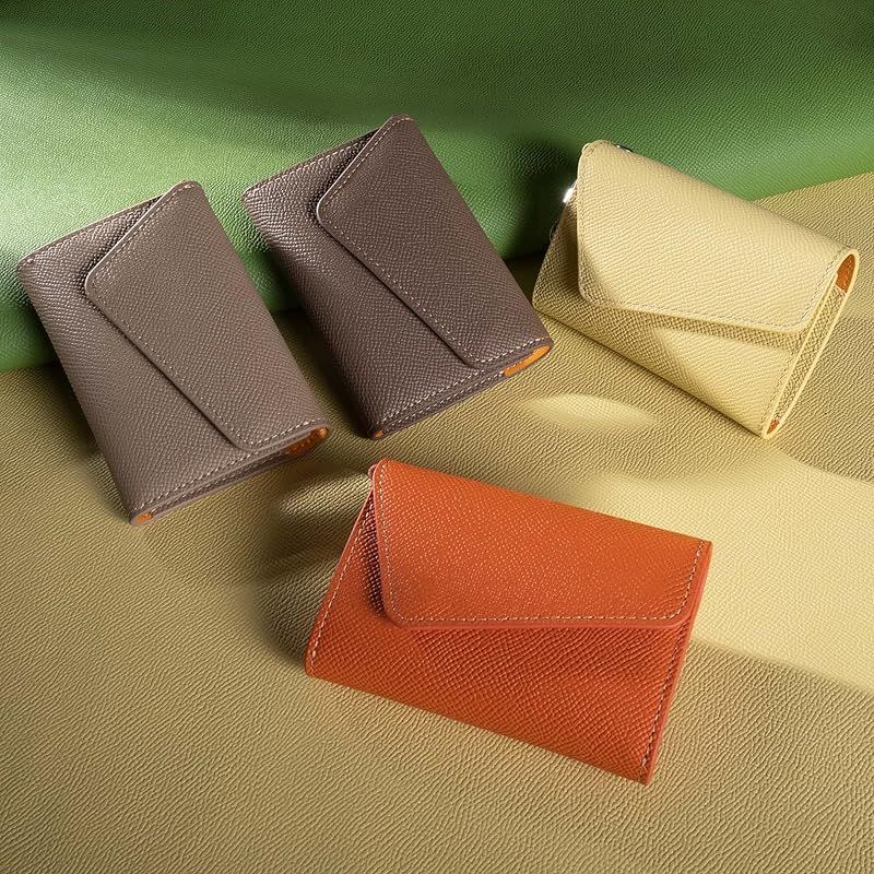 COGURE コグレ スマートキーケース 本革 ヨーロピアンエンボスレザー 透明窓 スマートキーホルダー カード入れ ギフトボックス付き オレンジ Orange USTAUSTRALIA_COM_AU