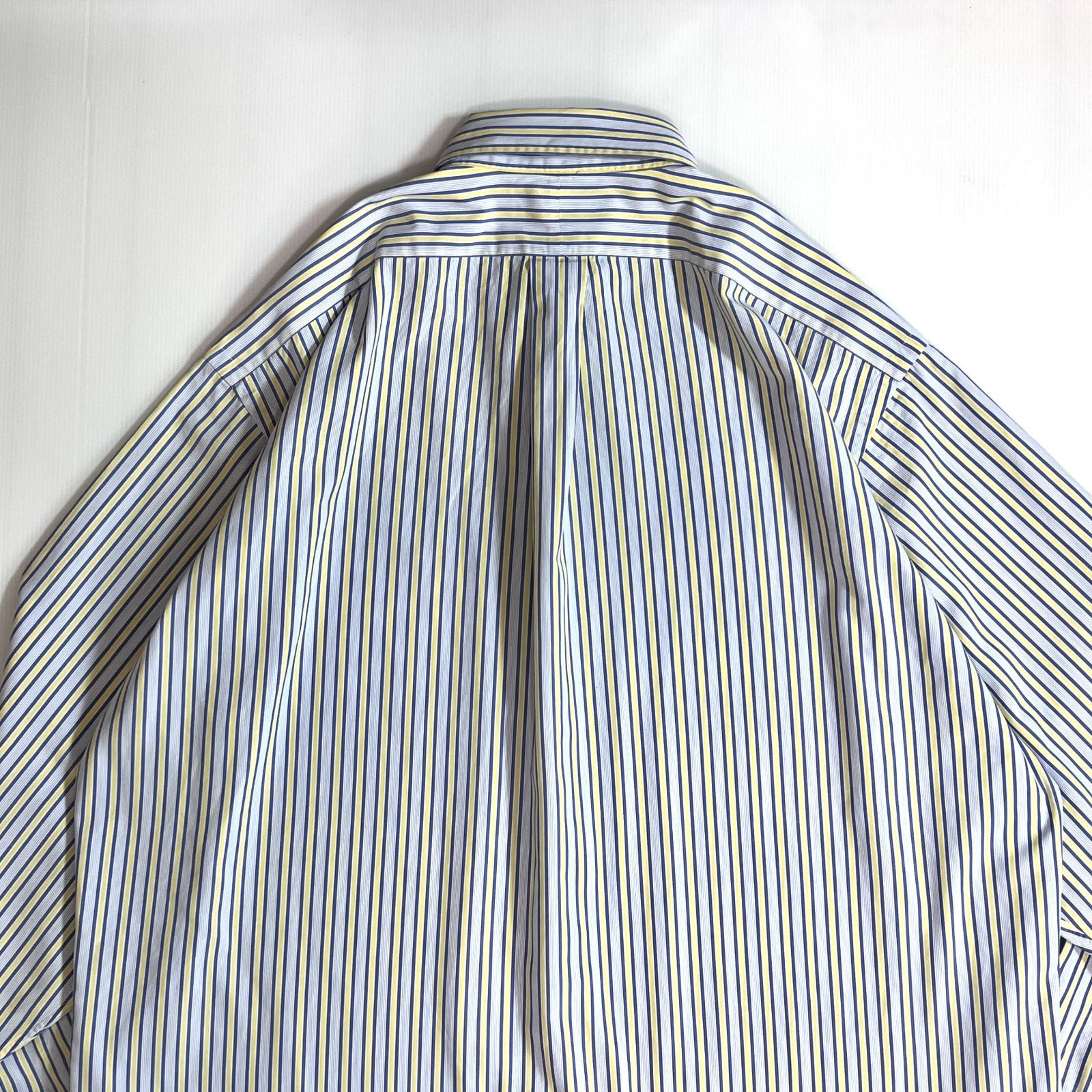 好配色 Polo Ralph Lauren ポロ ラルフローレン 長袖シャツ 16 1/2 32