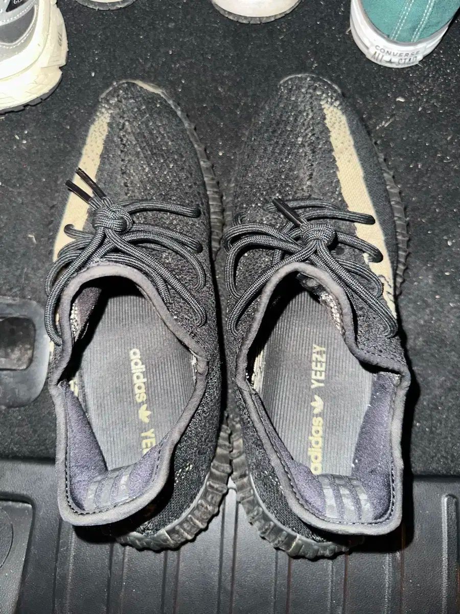 アディダス イージーブースト 350 v 2 コアブラック グリーン