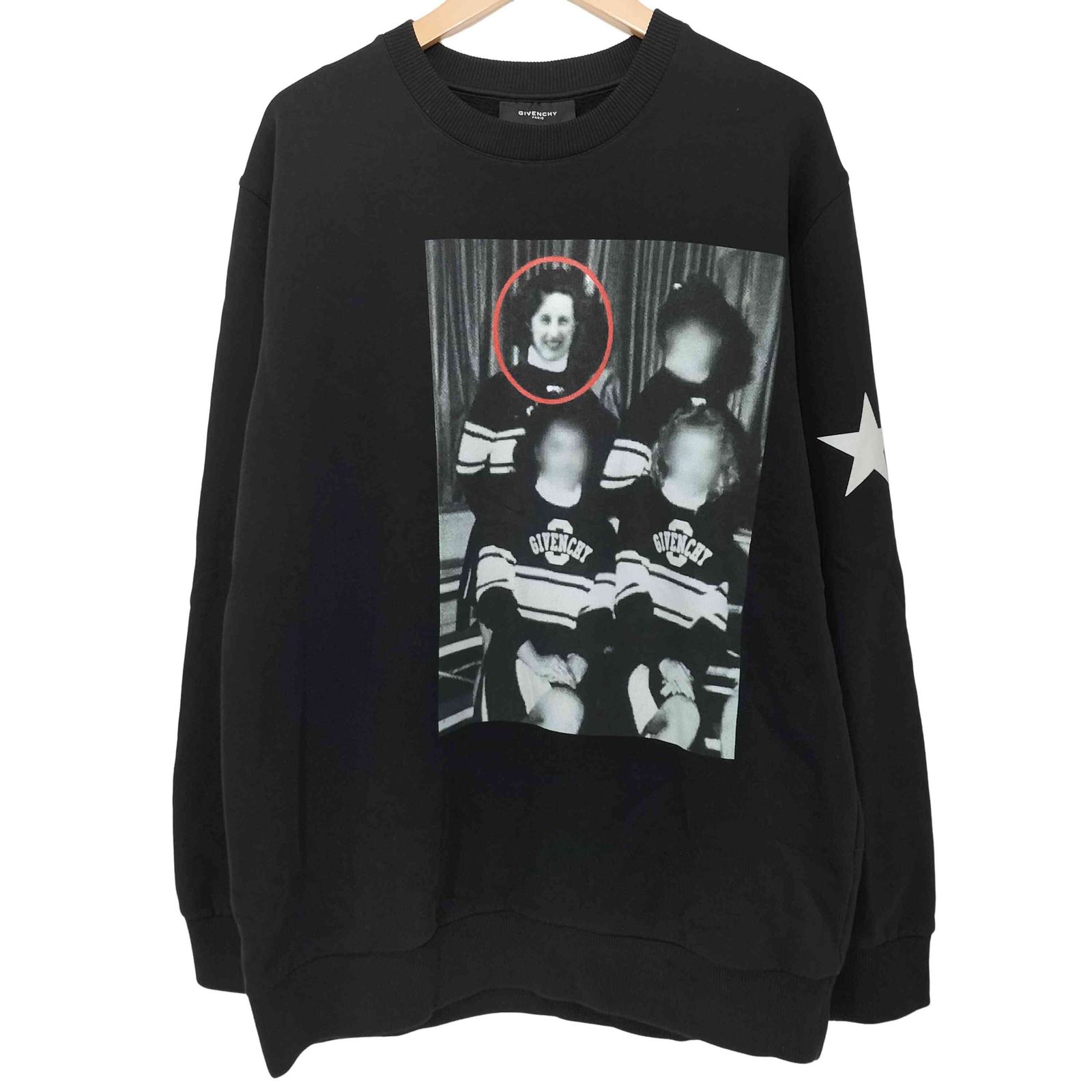 GIVENCHY(ジバンシィ) フォトプリントクルーネックスウェット メンズ