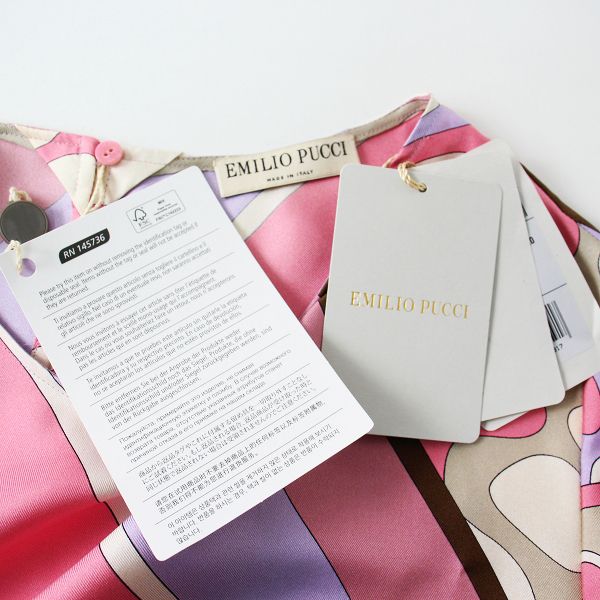未使用 美品 国内流通品 EMILIO PUCCI エミリオ プッチ 総柄プリント 