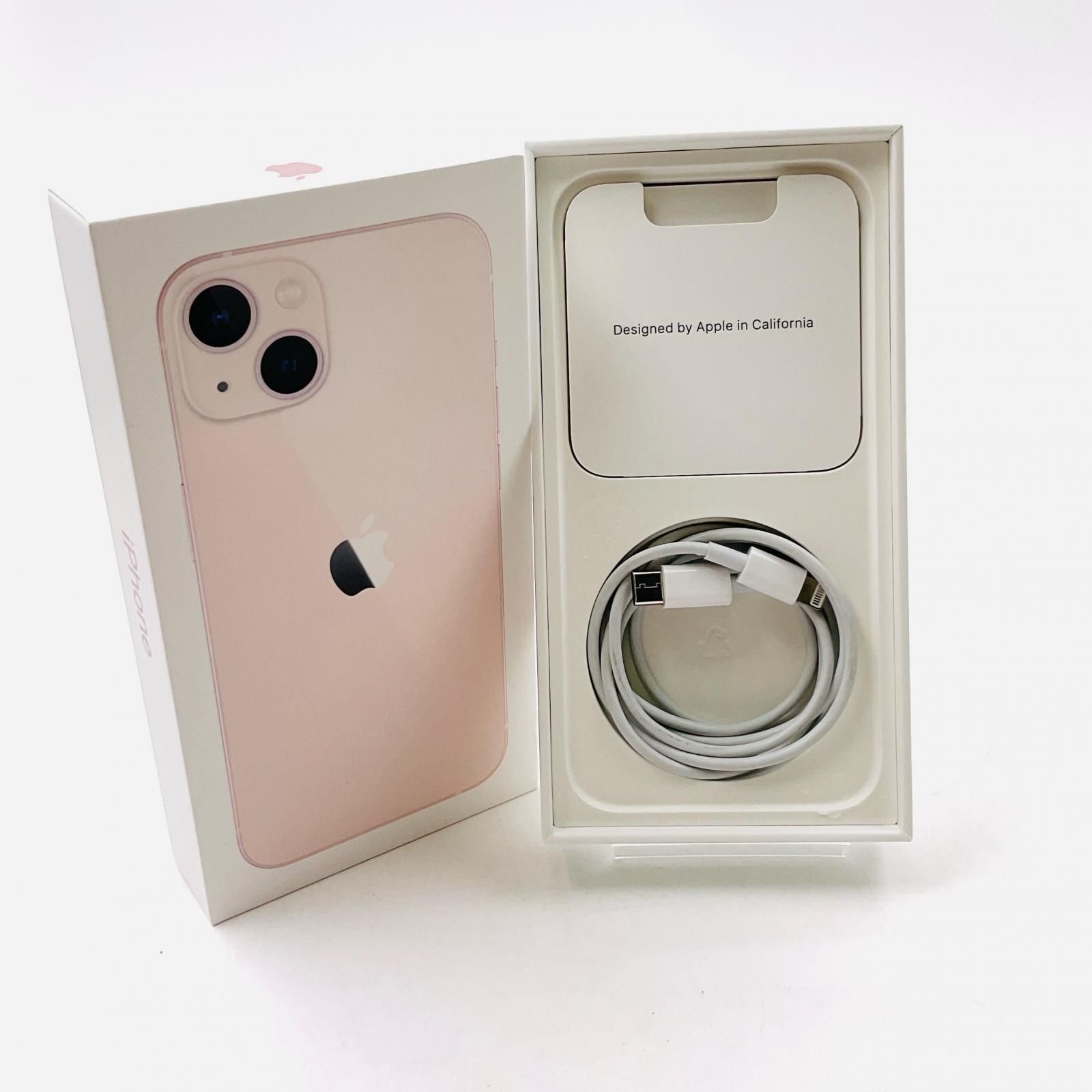 iPhone 13 256GB ピンク SIMフリー 白ロム 動作確認済 86%【全額