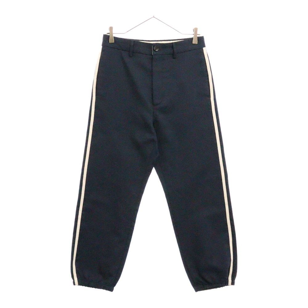 GUCCI (グッチ) サイドライン ジョガートラックパンツ 450371 ネイビー 