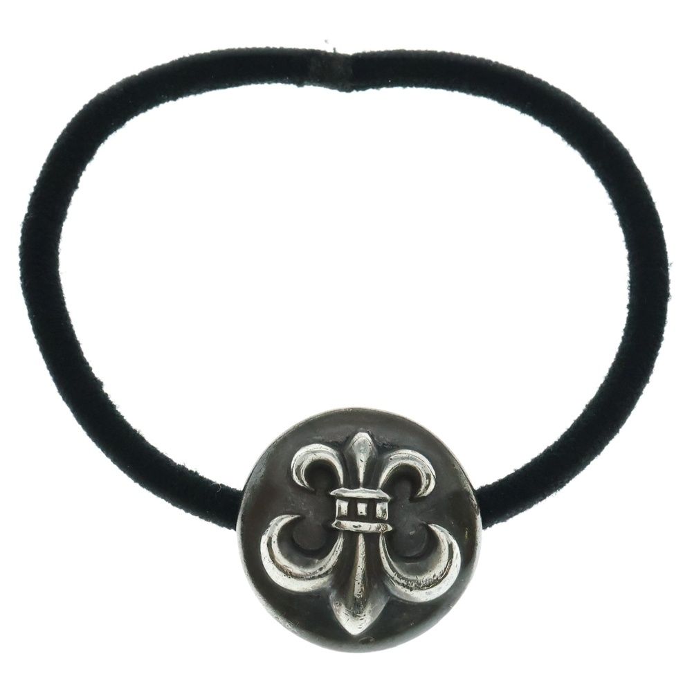 CHROME HEARTS クロムハーツ HAIRBAND BSフ ボール ヘアバンド ヘアゴムコンチョ シルバー BCA418