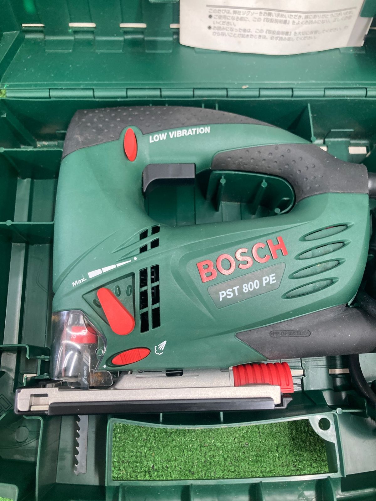 中古品】【0922】☆BOSCH(ボッシュ) ワンハンドSDSジグソー PST800PE