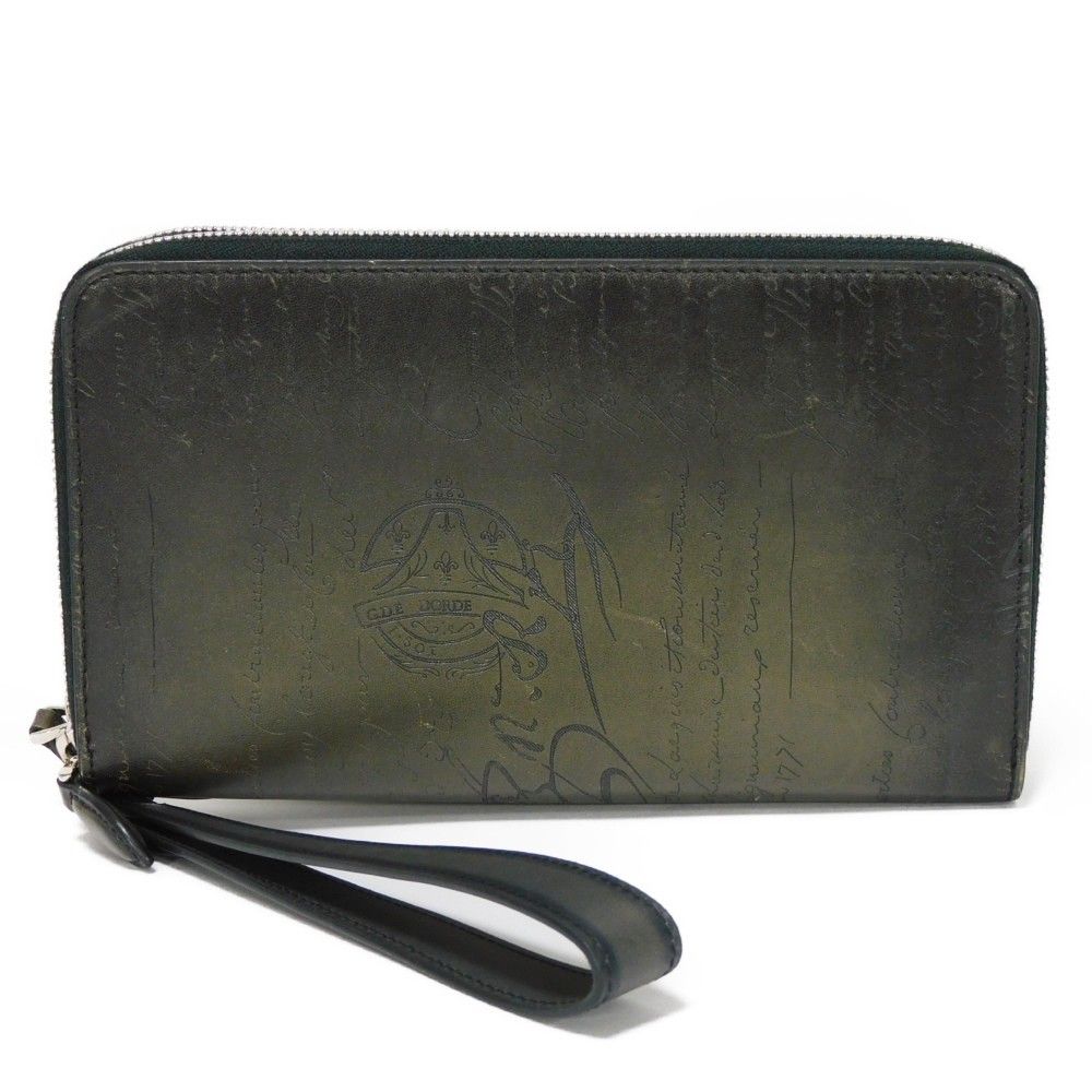 新品 ベルルッティ タリ ストラップ ネログリジオ