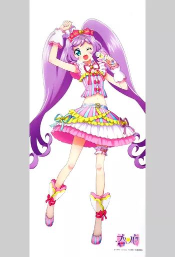 中古】タペストリー 真中らぁら 等身大タペストリー 「プリパラ」 C89