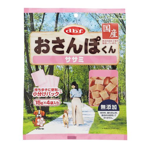 デビフ おさんぽくんササミ 60g 15g×4袋 ×48袋