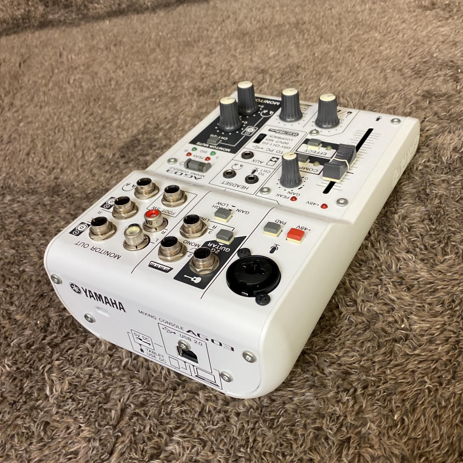 YAMAHA 変えれ | ヤマハ DTM・DAW・音響機器 AG03 