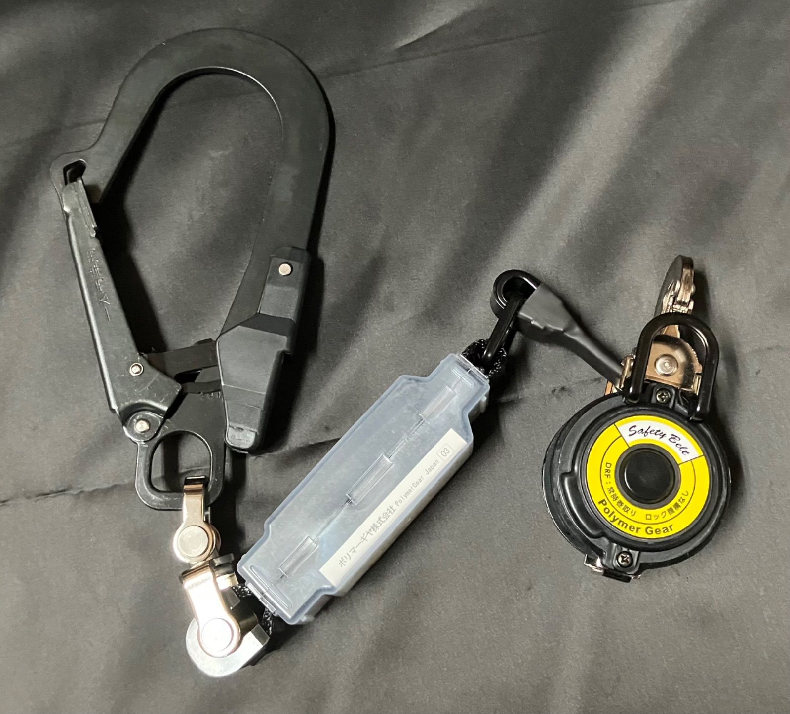 ポリマーギヤ 胴ベルト 新規格 ポリマーギヤ 常時巻取り式胴ベルト型安全