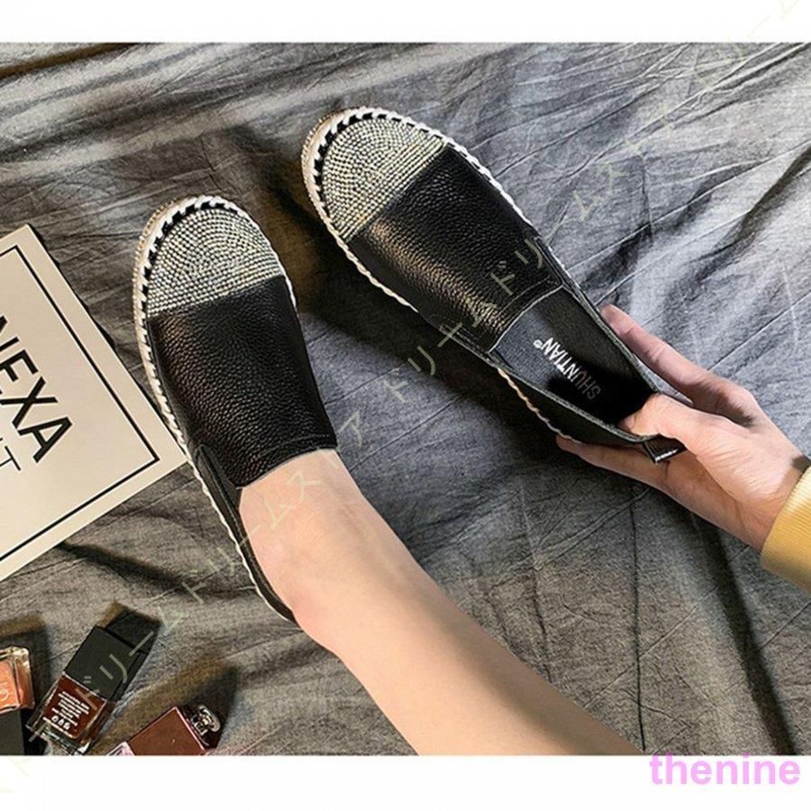 大きいサイズ 歩きやすい スリッポン レディース 厚底靴 お洒落