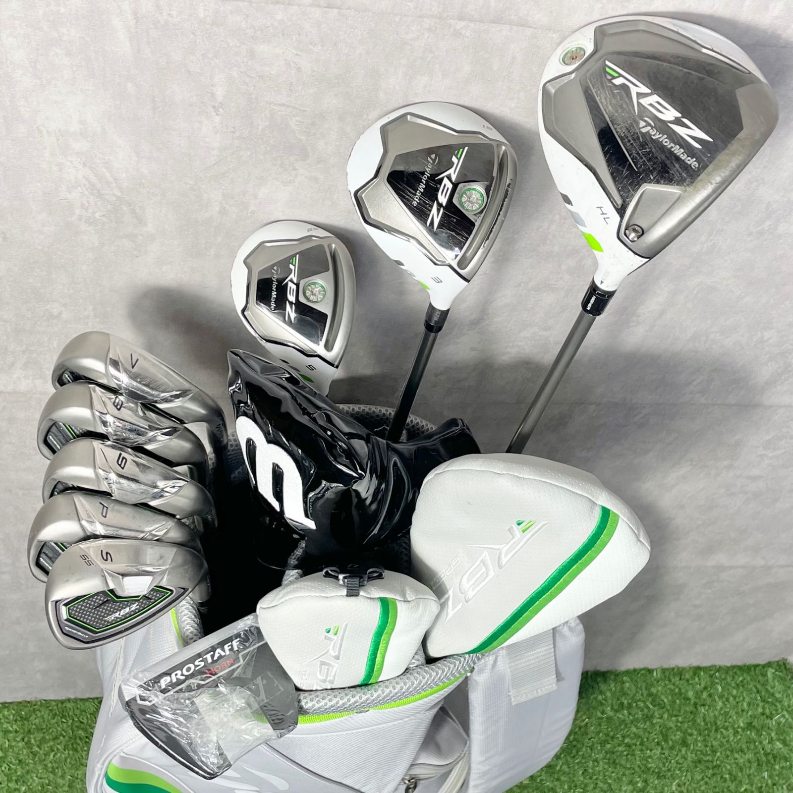 TaylorMade RBZ レディース L ゴルフクラブセット 9本 右 テーラーメイド ロケットボールズ モデル キャディバッグ