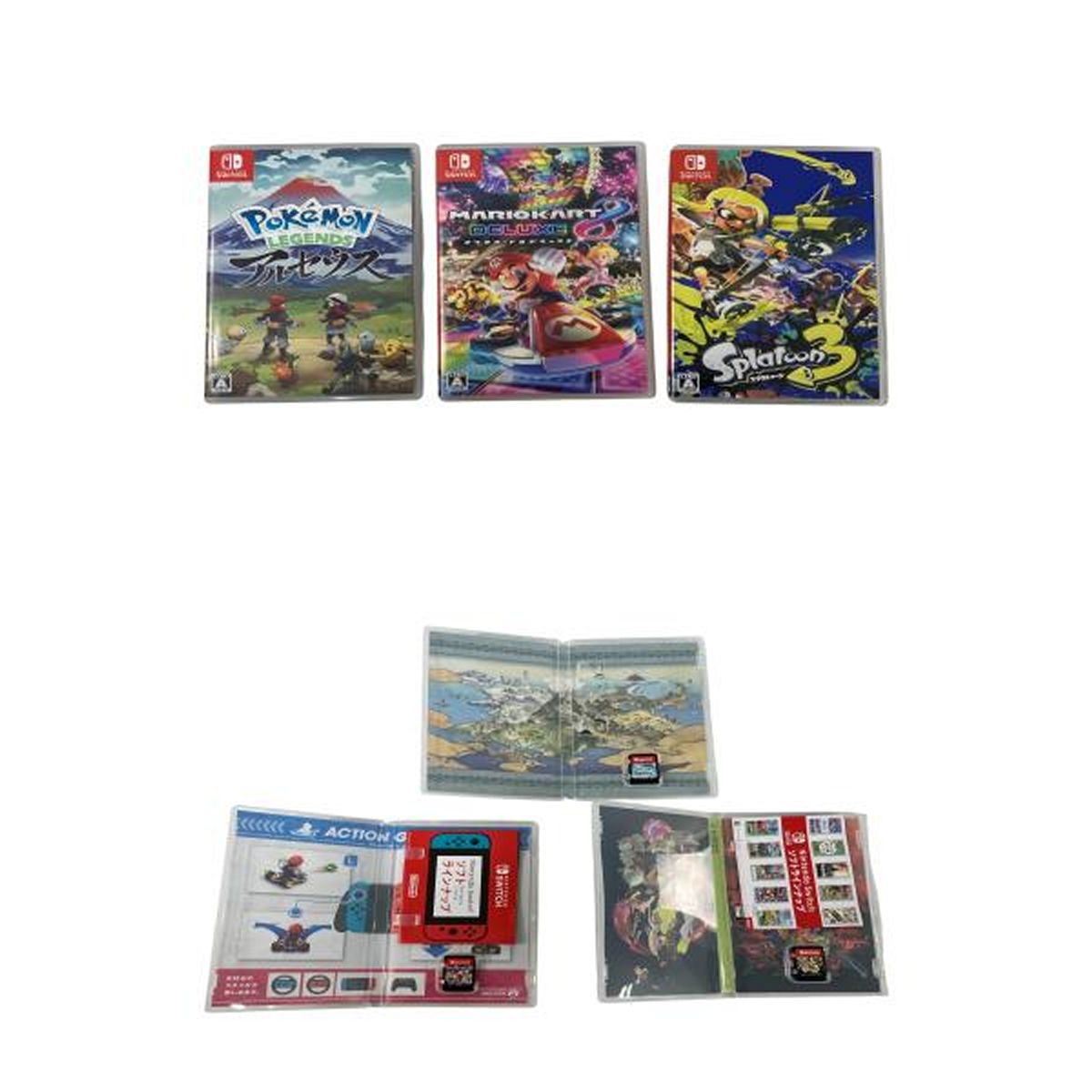 任天堂 HAC-001(-01) Nintendo Switch 本体 グレー ソフト3本