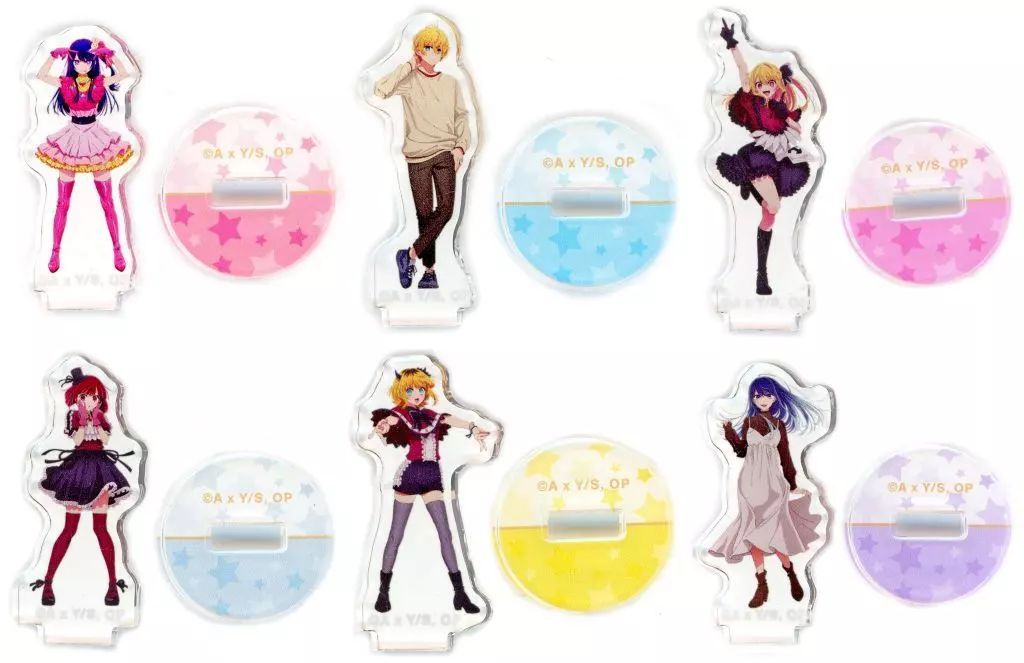 中古】アクリルスタンド・アクリルパネル 全8種セット 「【推し 中古】アクリルスタンド・アクリルパネル 全8種セット 「【推し