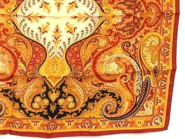エトロ ETRO ストール スカーフ ペイズリー柄 マルチカラー □GY14