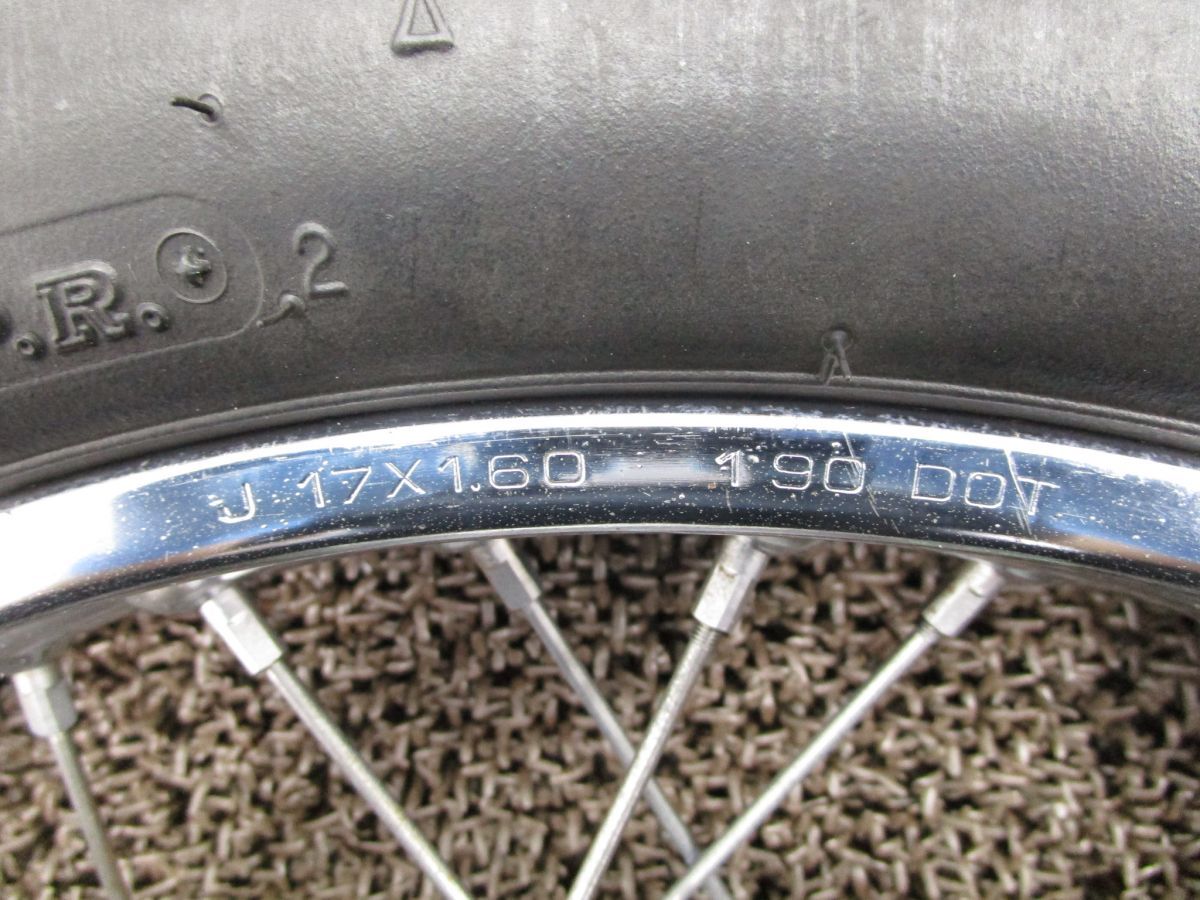 ベンリィCD125T ホンダCD125?リヤホイール他 リアホイール □Z83