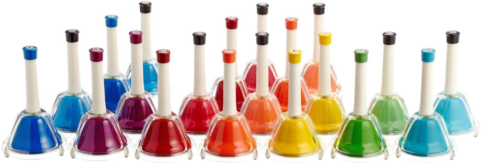 KC ミュージックベル ハンドベル 20音 セット MB-20K MU マルチ