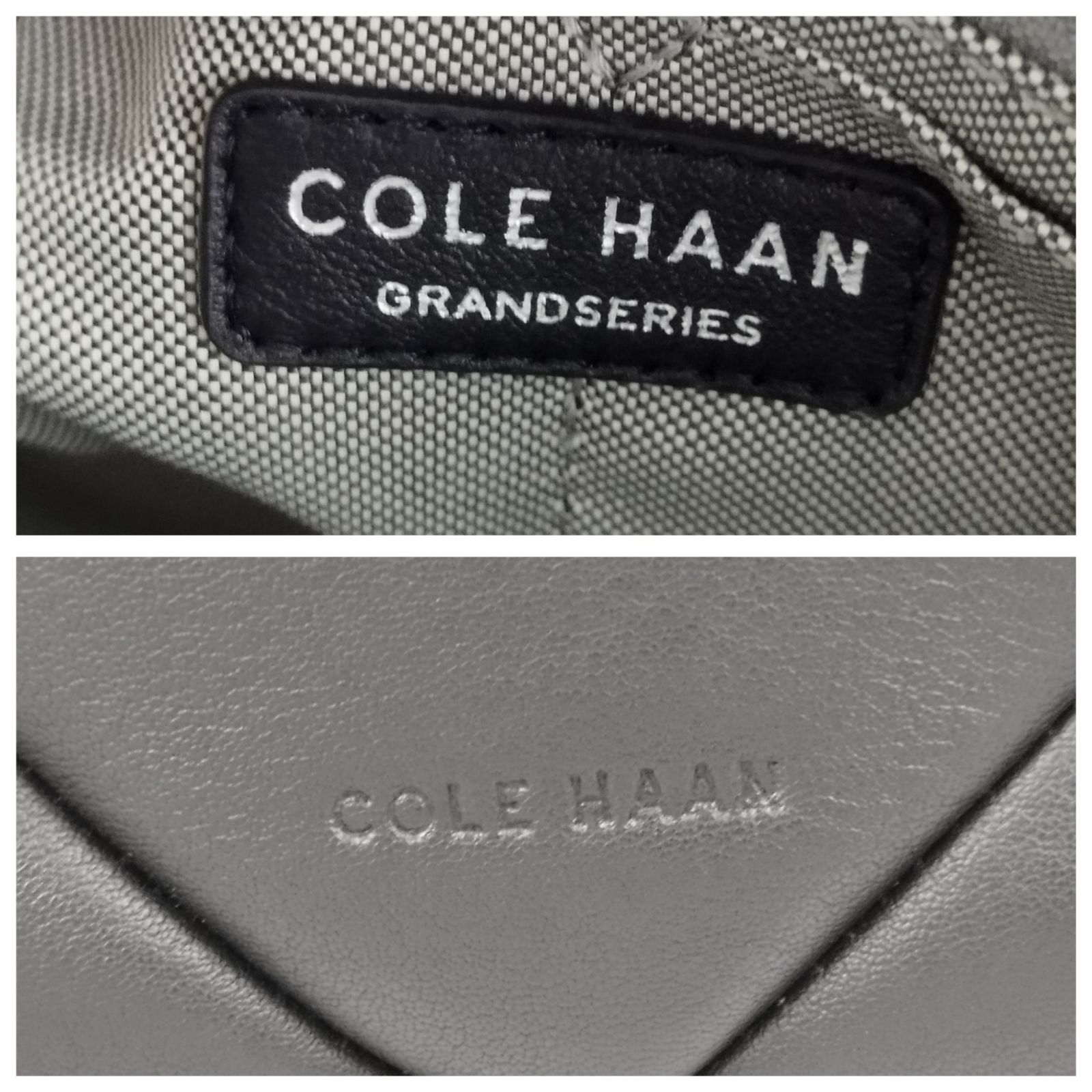 未使用級/希少】COLE HAAN コールハーン キルテッド トートバッグ 