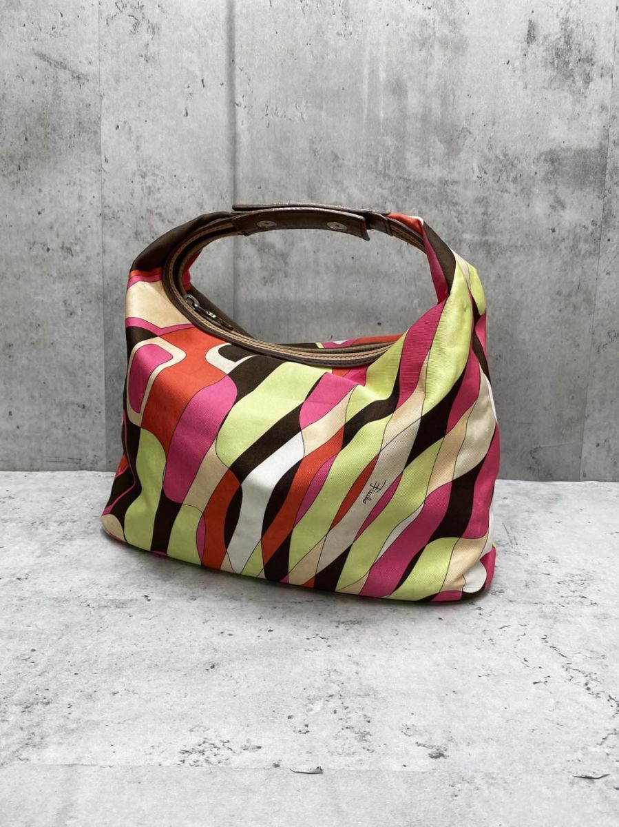 EMILIO PUCCI エミリオ プッチ ハンド バッグ マルチカラー