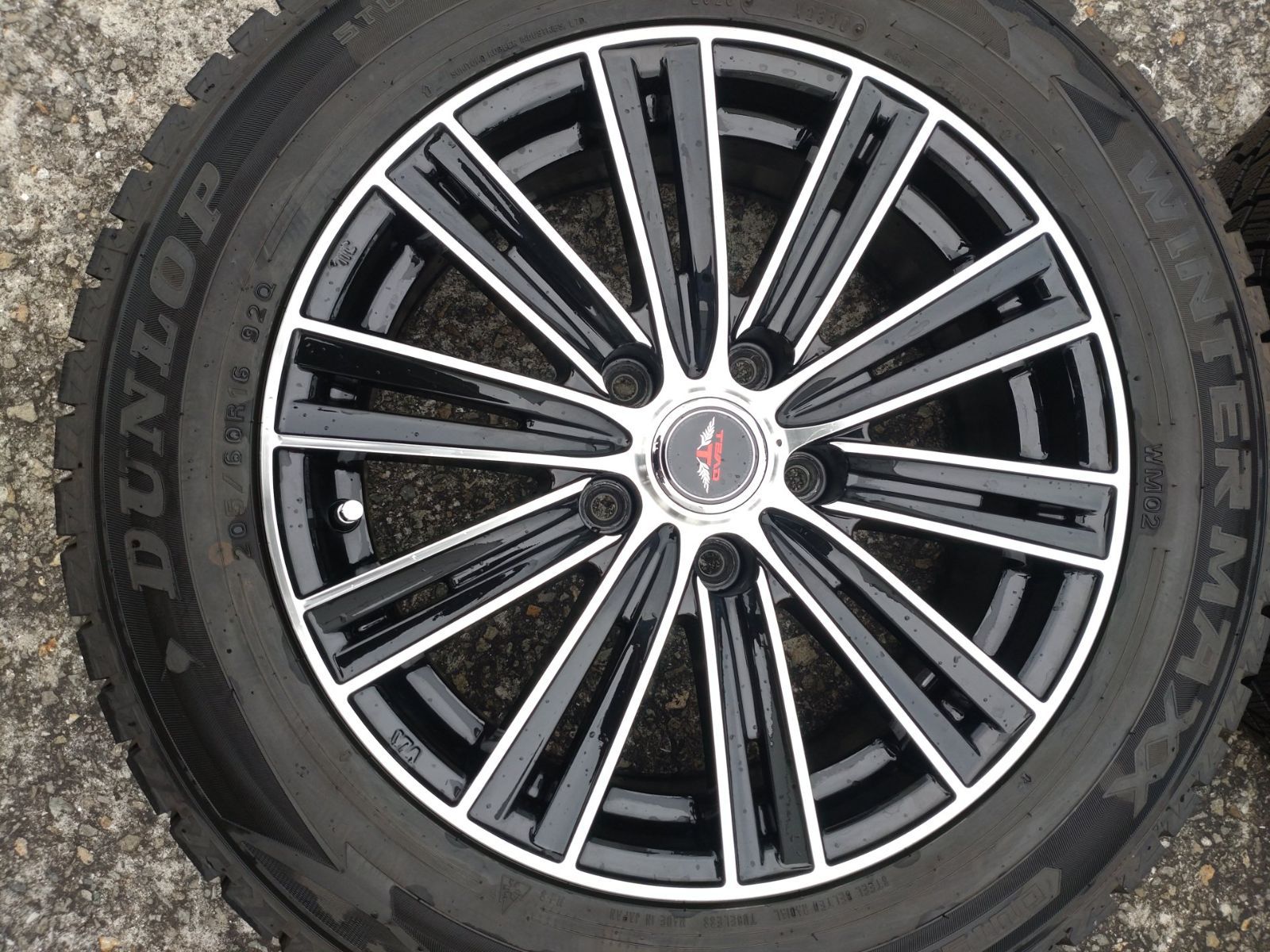 16inch weds ウェッズ TEAD SNAP テッド スナップ ブラック 新品