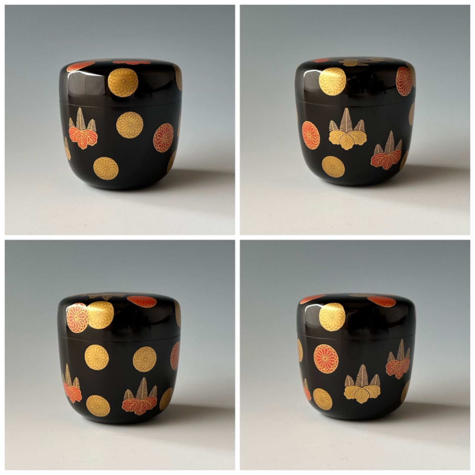 茶道具 高台寺 中棗 八代 中村宗哲 歌入 共箱 表千家十三代 即中斎宗匠