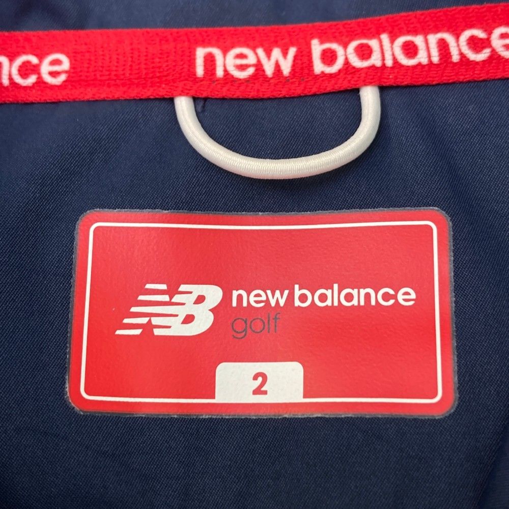 サイズ：0 NEW BALANCE GOLF ニューバランス  フード付 長袖ジップジャケット  ネイビー系 [240101474153] ゴルフウェア レディース ストスト サイズ：0 NEW BALANCE GOLF ニューバランス フード付 長袖